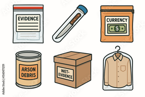 Forensic evidence collection items and tools