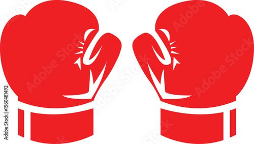Premium Red Boxing Gloves for Men & Women – Professional Training, Sparring,