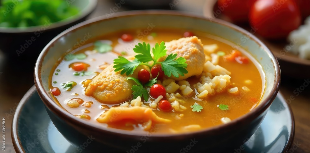 Steaming Bowl of Nourishing Chinese Chicken Soup A Healthy and Comforting Meal Steaming Bowl of Nourishing Chinese Chicken Soup A Healthy and Comforting Meal