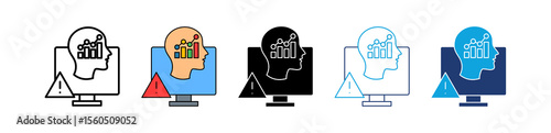 Growth Hacking multiple icon