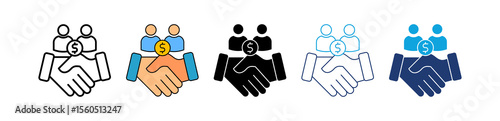 Investor Relations multiple icon