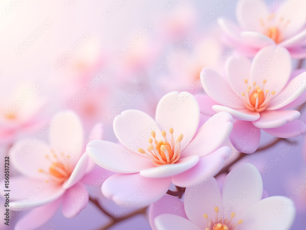 Obraz premium Colorful flower graphic poster PPT background, abstract flower computer wallpaper background