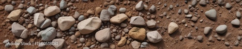 A haphazard pile of rocks and dirt, isolated on white , white, photography, earth