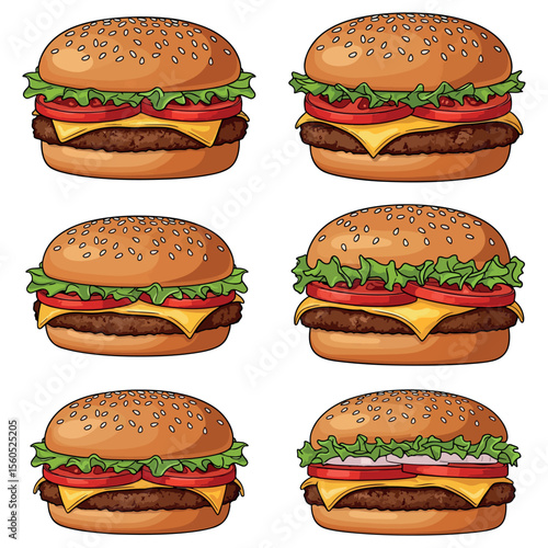 Smash Burger Vector. Smash Burger Vector bundle.  Smash Burger  vector, illustration, lineart 