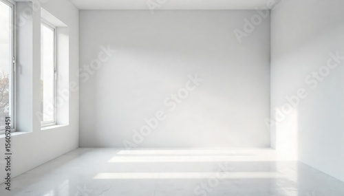 Empty Apartment, Soft Natural Light New Beginning, Potential, Unfurnished Room