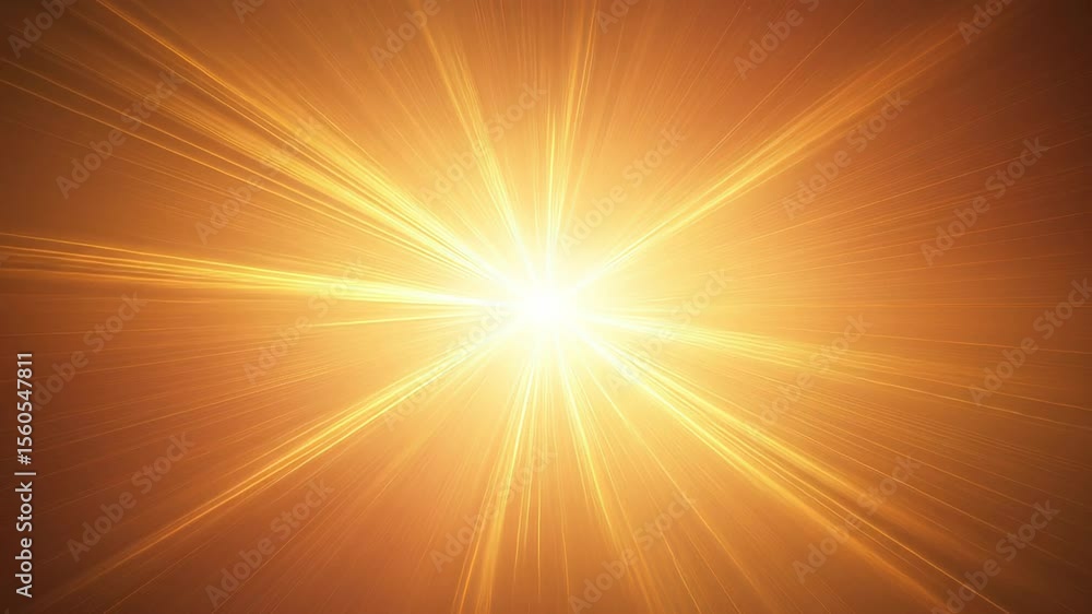 Bright Explosion of Light Radiating Outward in Warm Golden Tones with Dynamic Rays Bright Explosion of Light Radiating Outward in Warm Golden Tones with Dynamic Rays