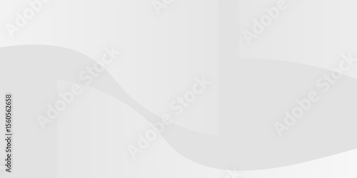 Abstract Geometric modern white and gray color . Modern and Creative Trend design in vector illustration