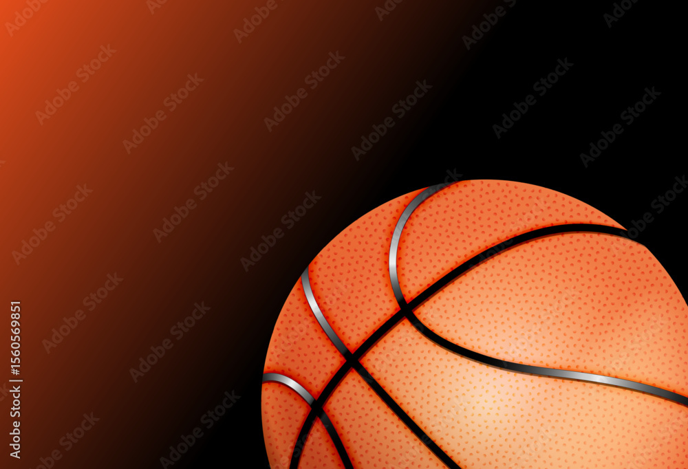 Fototapeta premium basketball logo background
