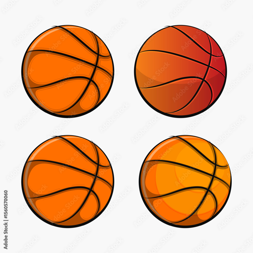 Obraz premium basketball logo background