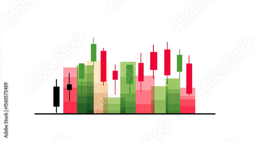 Minimalist Candlestick Chart