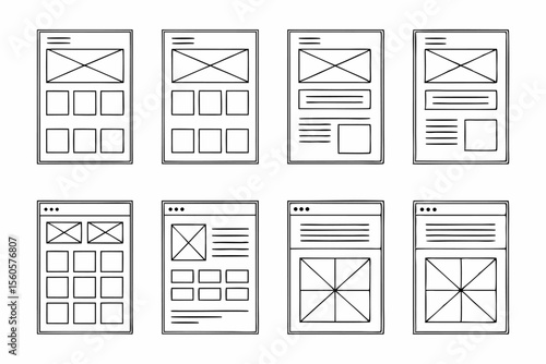 a-set-of-16-wireframe-icons---layout-grids--sectio