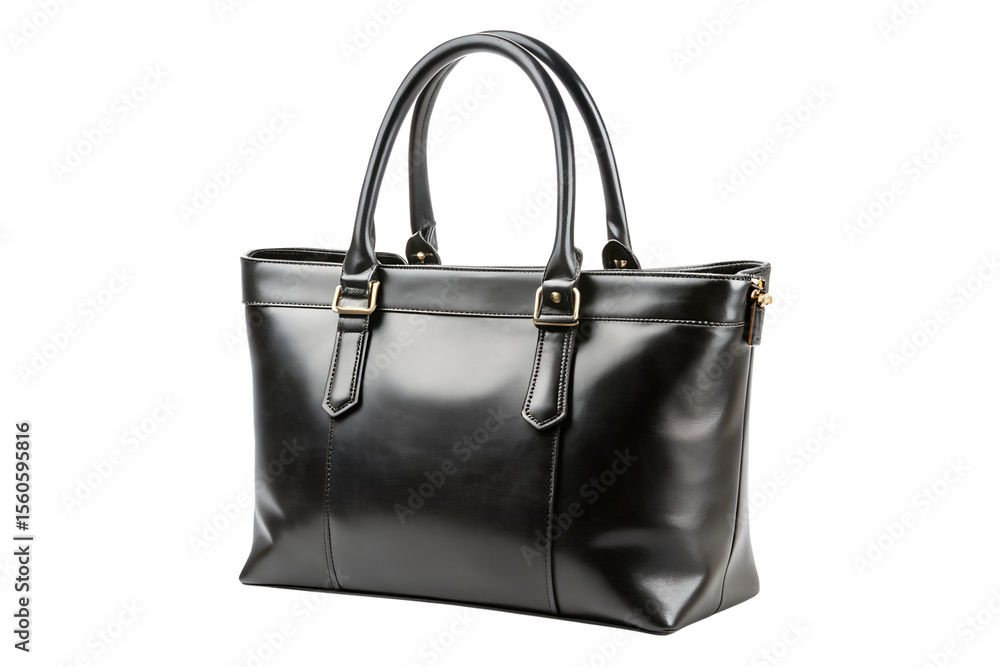 Elegant Black Leather Tote Bag Professional & Stylish Handbag for Women Elegant Black Leather Tote Bag Professional & Stylish Handbag for Women