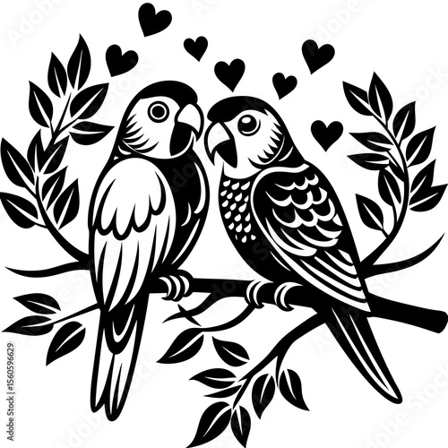 bird on branch