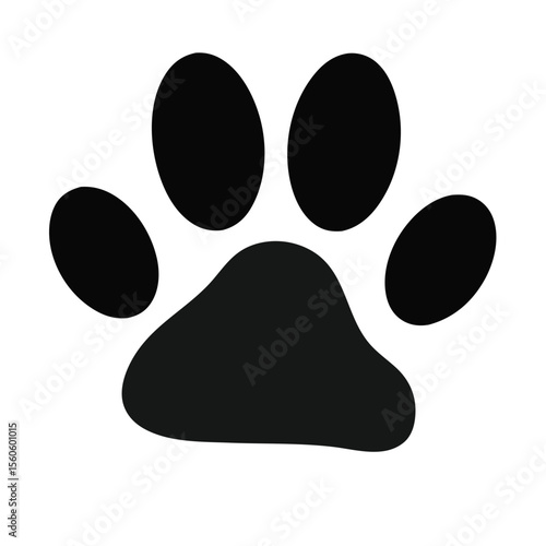 paw print vector ,ai generator