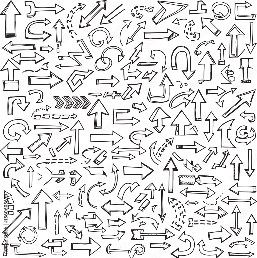 Hand Drawn Arrow Collection Directional Symbols arrows sketch Hand Drawn Arrow Collection Directional Symbols arrows sketch