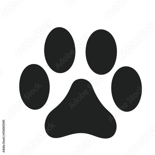 paw print vector ,ai generator