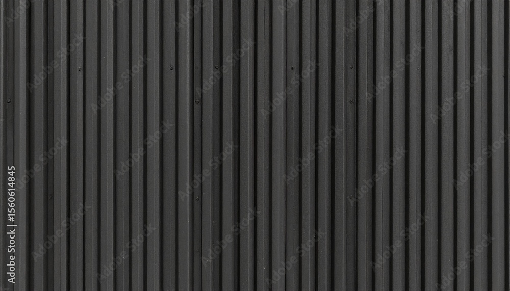 Panorama Of Black Corrugated Metal Texture Surface Or Galvanize Steel. Panorama Of Black Corrugated Metal Texture Surface Or Galvanize Steel.
