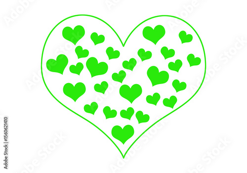 Love and Heart Icon Symbol isolated white background. love shape on white background.Love heart symbol special for valentine's day.