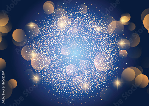 Christmas bokeh lights background