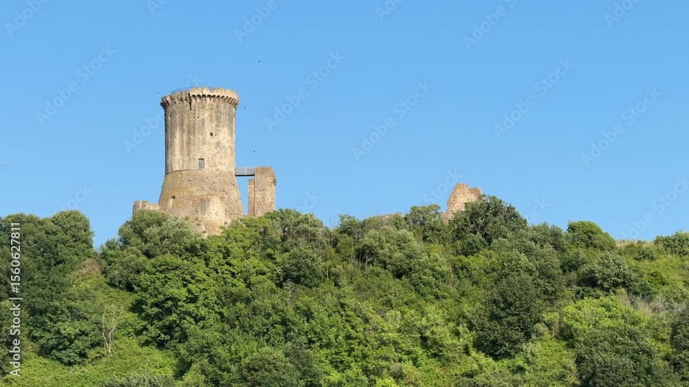 Torre di Velia in Cilento, Italy – Ancient Tower in Archaeological Site of Elea Torre di Velia in Cilento, Italy – Ancient Tower in Archaeological Site of Elea