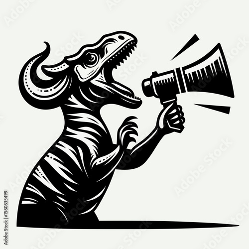 Parasaurolophus Calling Out Across the Prehistoric Landscape