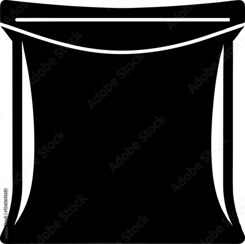 Ziplock Food Bag Silhouette Graphic