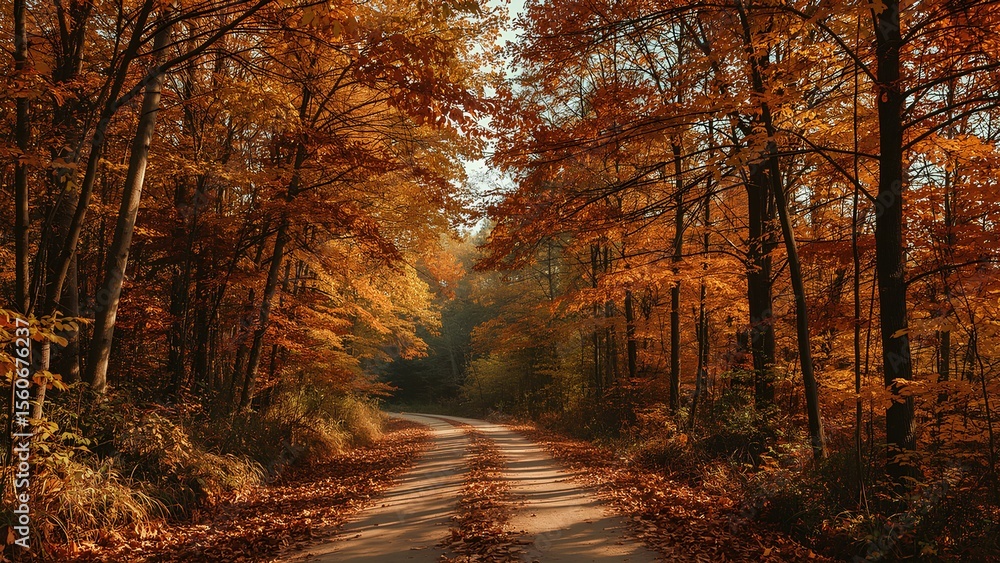 Obraz premium autumn forest