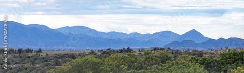 panoramic view of the mountains Tatacoa Desert