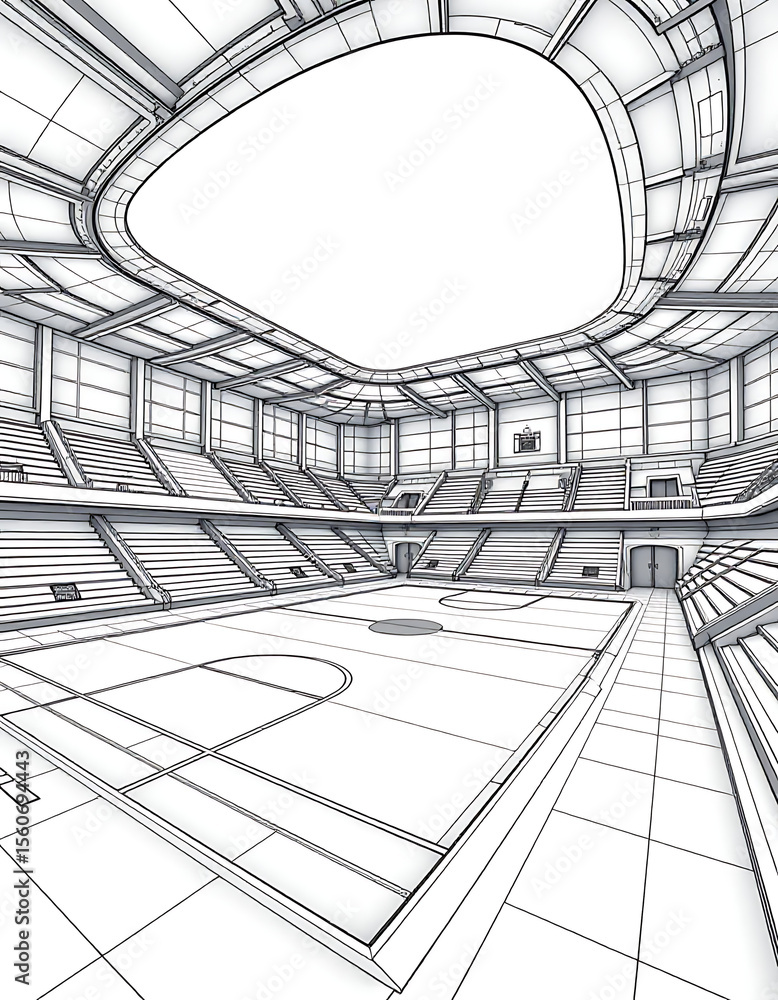 Obraz premium abstract architectural background