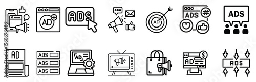 Set of business vector 