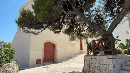 Cinematic Footage of Polignano a Mare – Coastal Town with Historic Architecture and Cliffside Views, Apulia, Italy