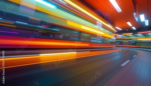 abstract colorful speed motion blur background texture photo