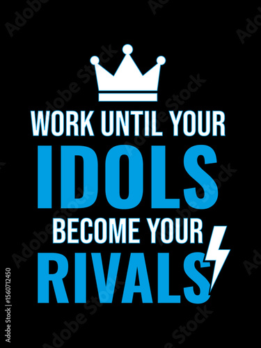 Motivational Typography T-Shirt Design