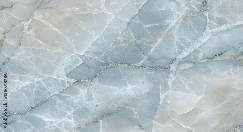 Obraz premium Elegant Light Blue Marble Texture High-Resolution Background Image