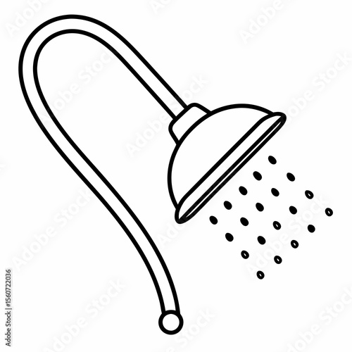 vector illustration of an electric lamp
