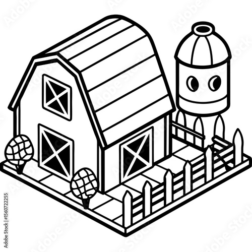 vector illustration of a house