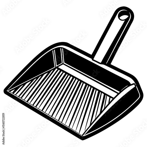 vector illustration of a brush