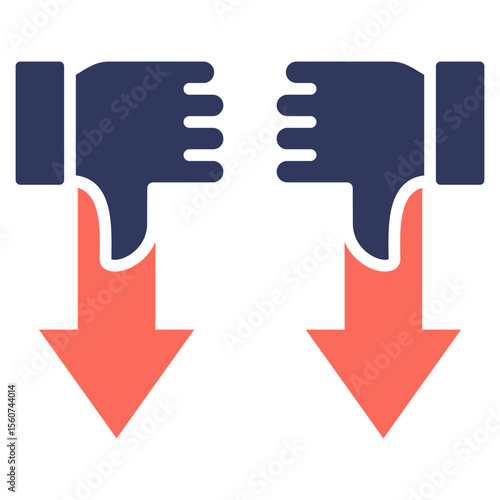 Disadvantage Mixed Icon