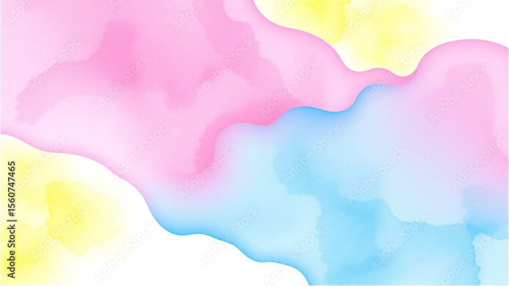 abstract watercolor background with clouds abstract watercolor background with clouds
