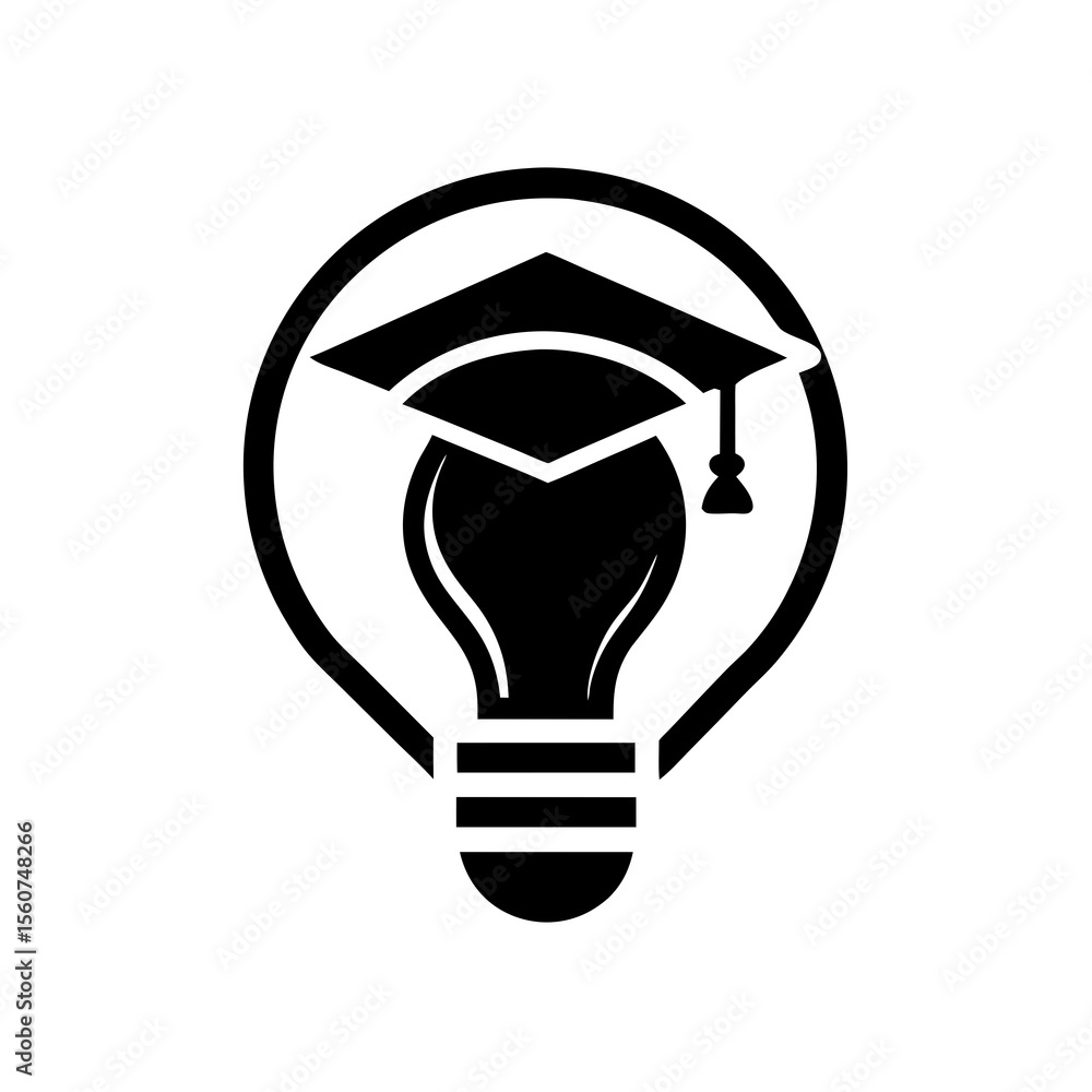 Obraz premium light bulb icon