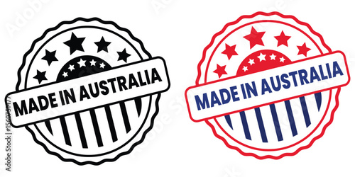 made in Australia stamp, Australia origin label, Australian made badge, made in Australia seal, Australia product stamp