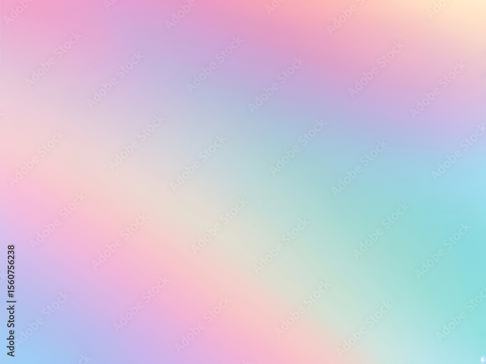 Obraz premium Colorful Gradient Abstract Design with Soft Pastel Texture and Modern Art Background ai