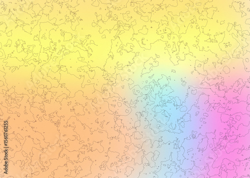 Abstract colorful grunge design with vintage patterns and puzzle-like shapes