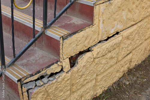 Damaged Structure Requires Urgent Repair Work