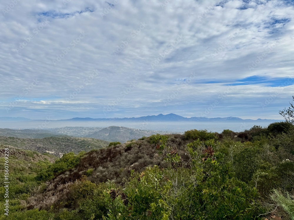Fototapeta premium Laguna Misty Mountains 