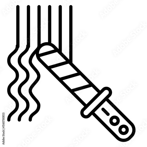 Hair Iron Icon