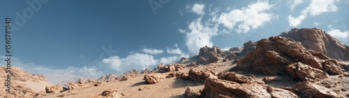 Desert landscape exploration hd hdri 360 degrees rocky terrain
