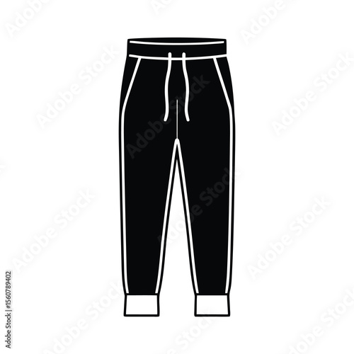 modern sweatpants vector design