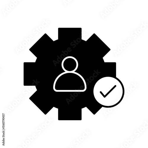 Professional Skills Development Solid Icon
