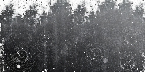 Black grunge texture with scratches and dust, isolated on white,   dark,   grunge texture